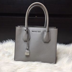 Pearl Grey Mini Mercer Handbag